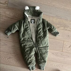 Gap Cozy Green Kids One Piece